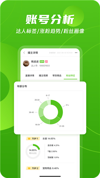 飞瓜数据抖音版_飞瓜数据抖音版v1.6.9安卓版